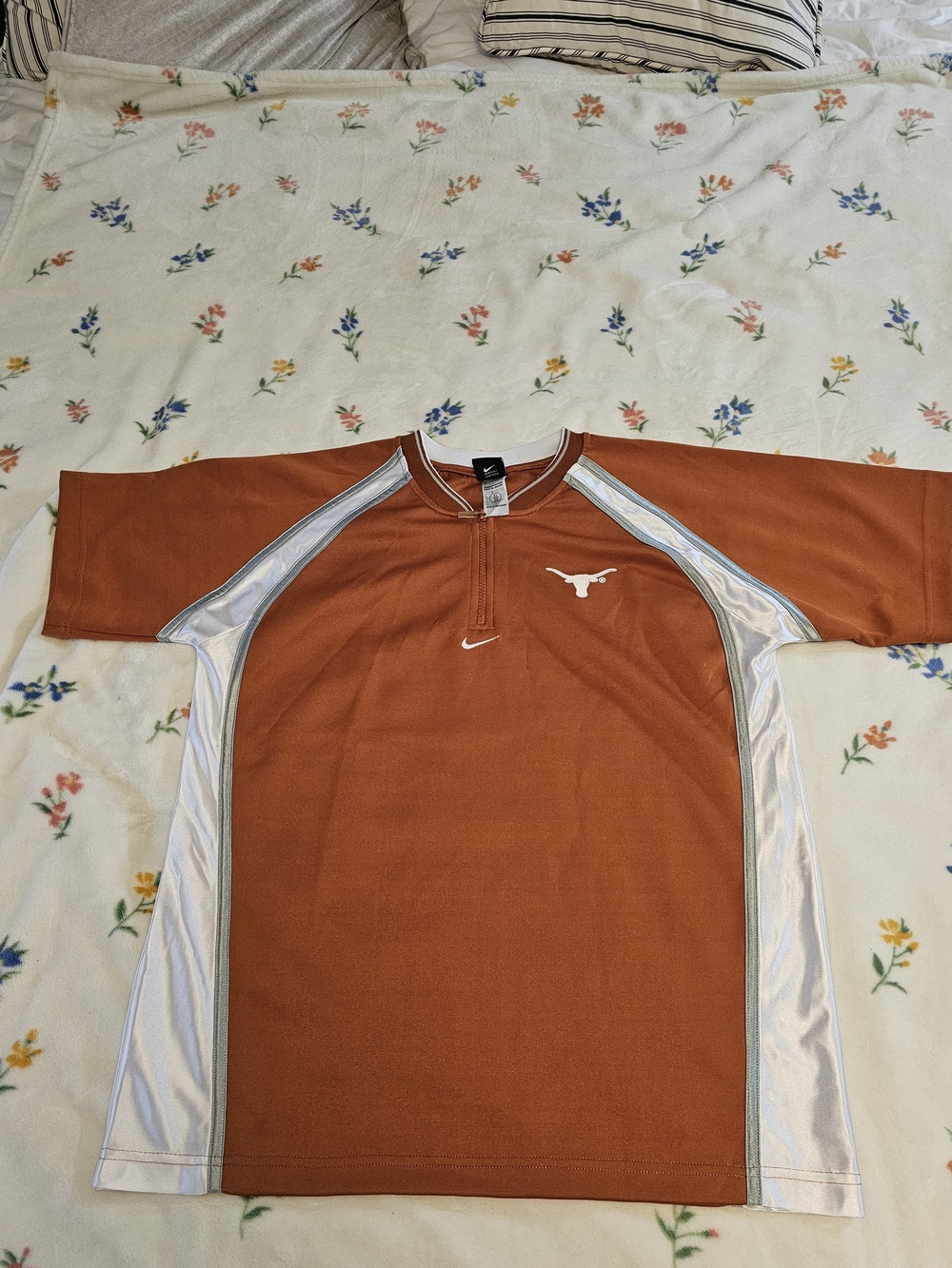 Nike Men’s Texas Longhorns Burnt Orange Swim Shirt Size Said XL fits L